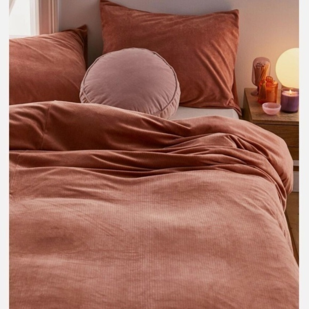 Urban Outfitters Rita Cozy Corduroy Duvet Cover